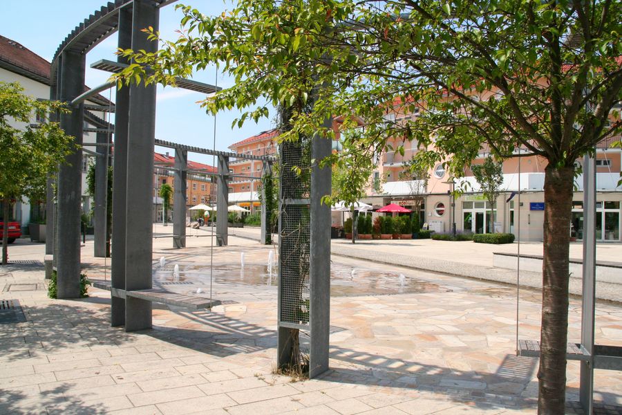 Pergola Marktplatz Gemeinde Gilching